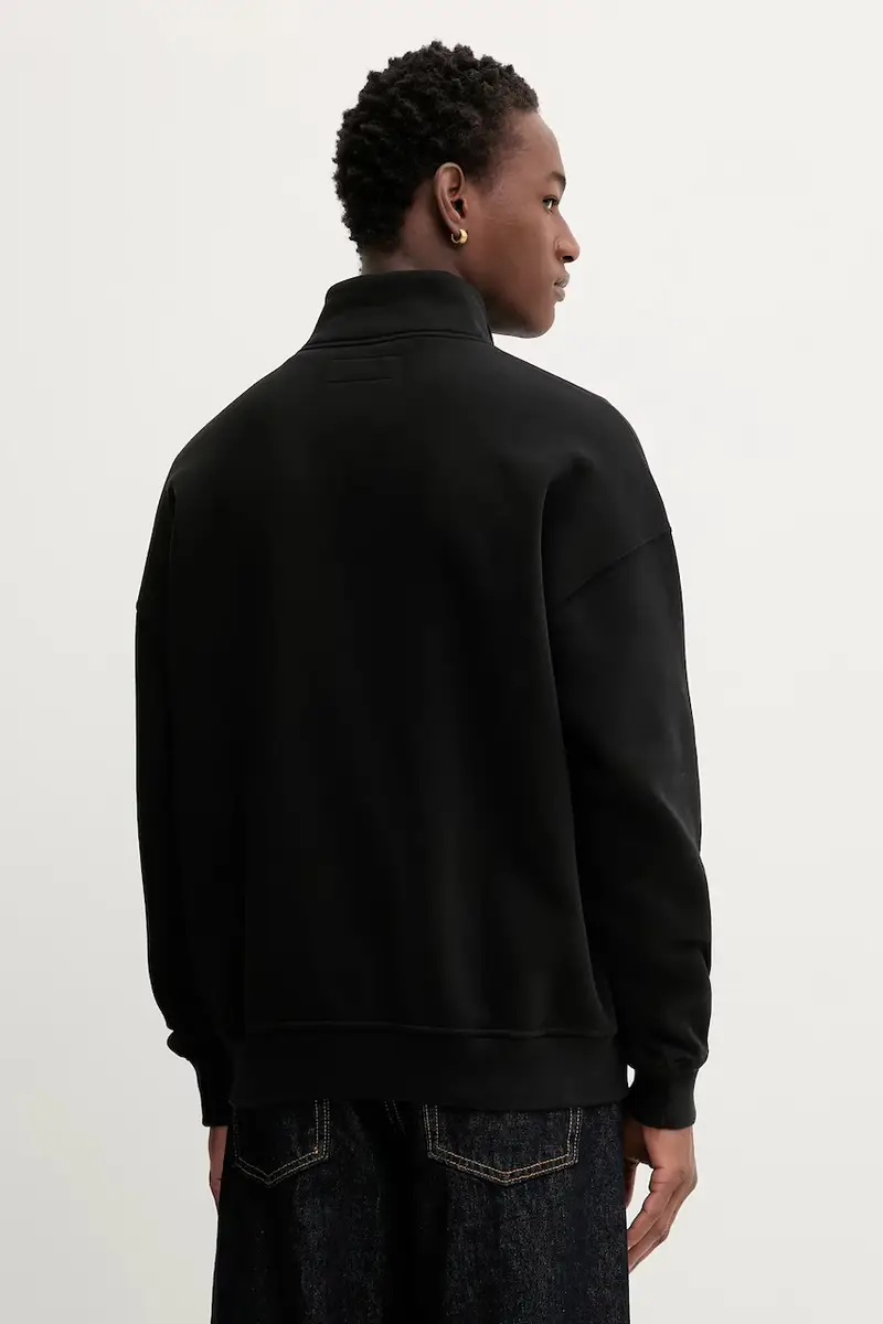 felpa uomo colore nero KI122-5541-900 miniatura 3