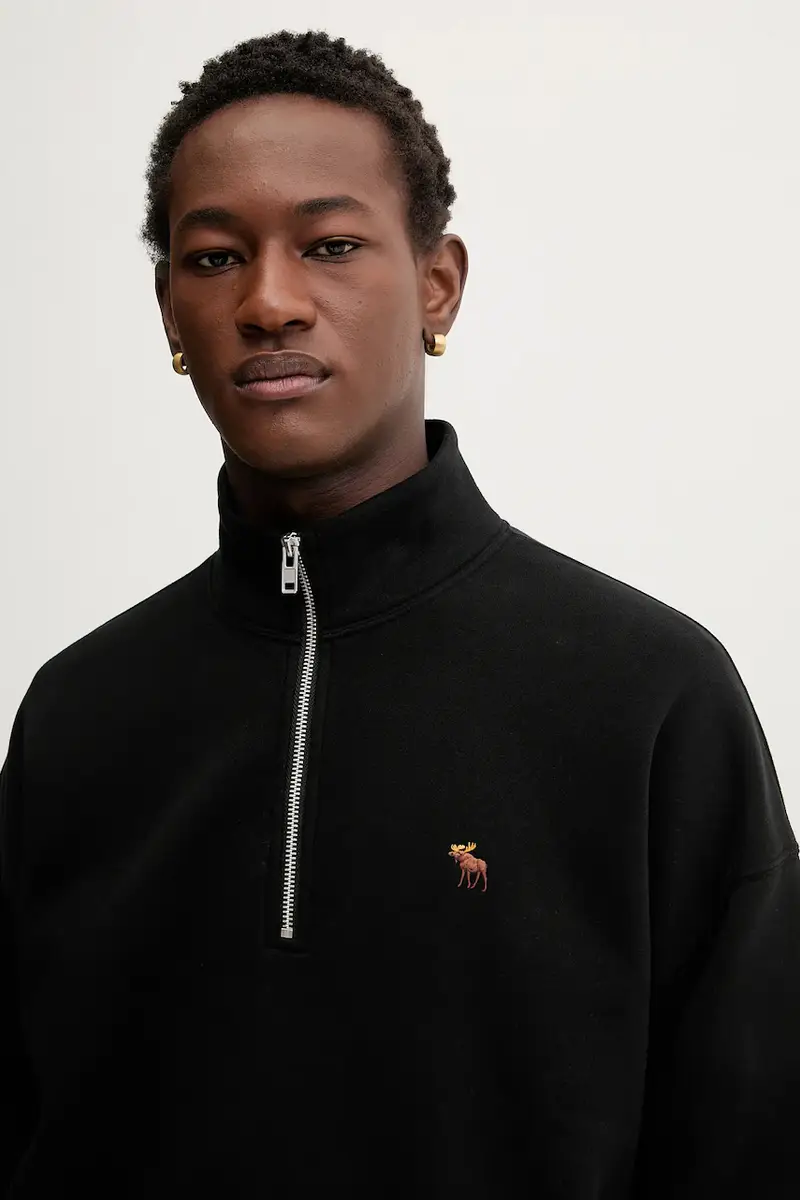 felpa uomo colore nero KI122-5541-900 miniatura 4