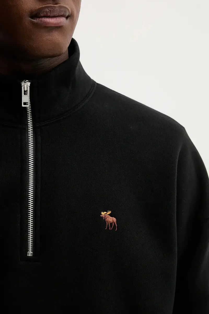 felpa uomo colore nero KI122-5541-900 miniatura 5