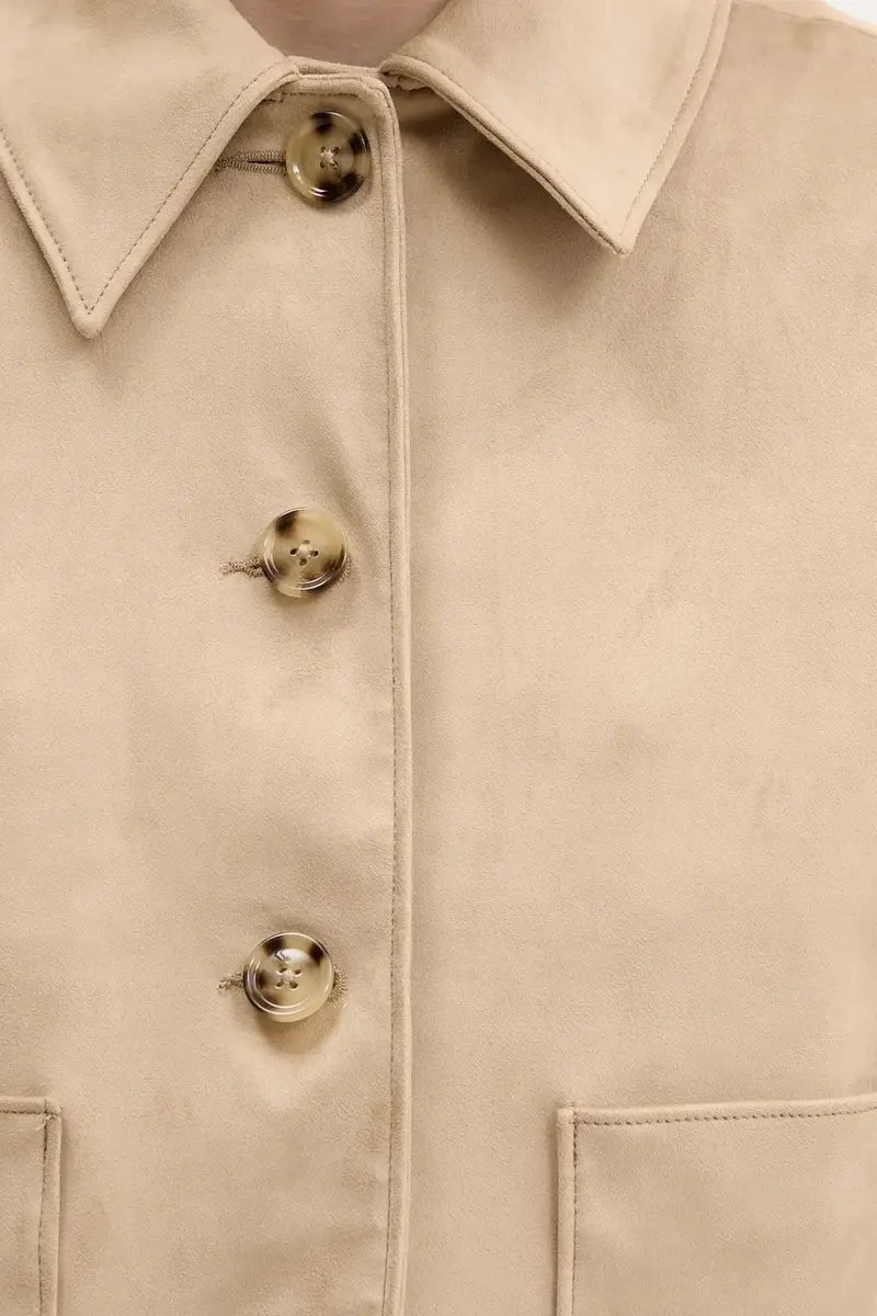 giacca colore beige KI144-5055 miniatura 5