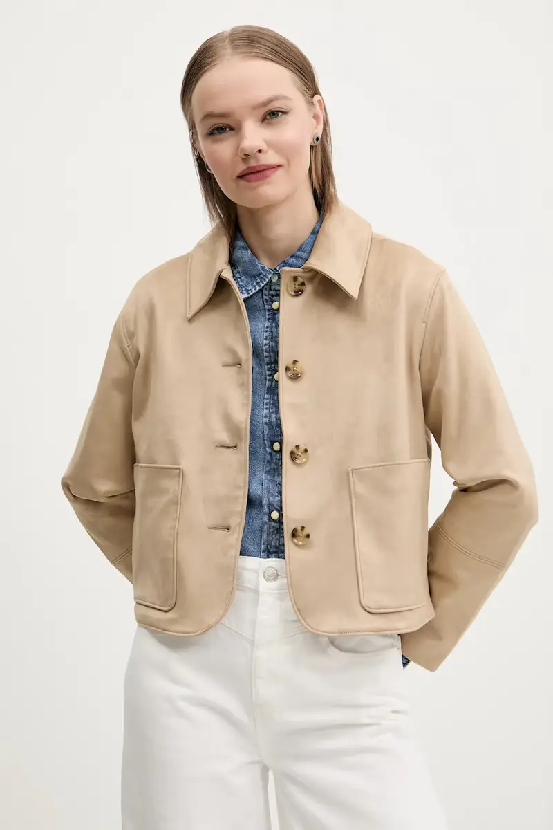 giacca colore beige KI144-5055