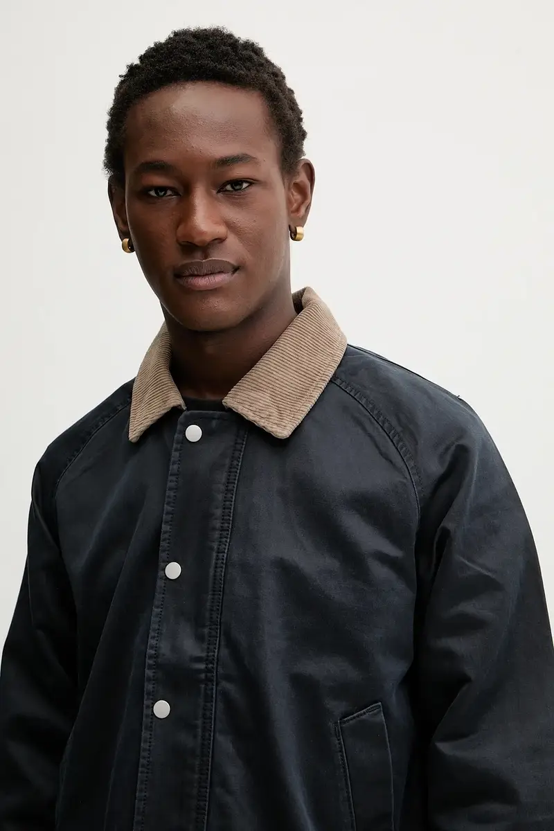 giacca colore blu navy KI132-5090-221 miniatura 4