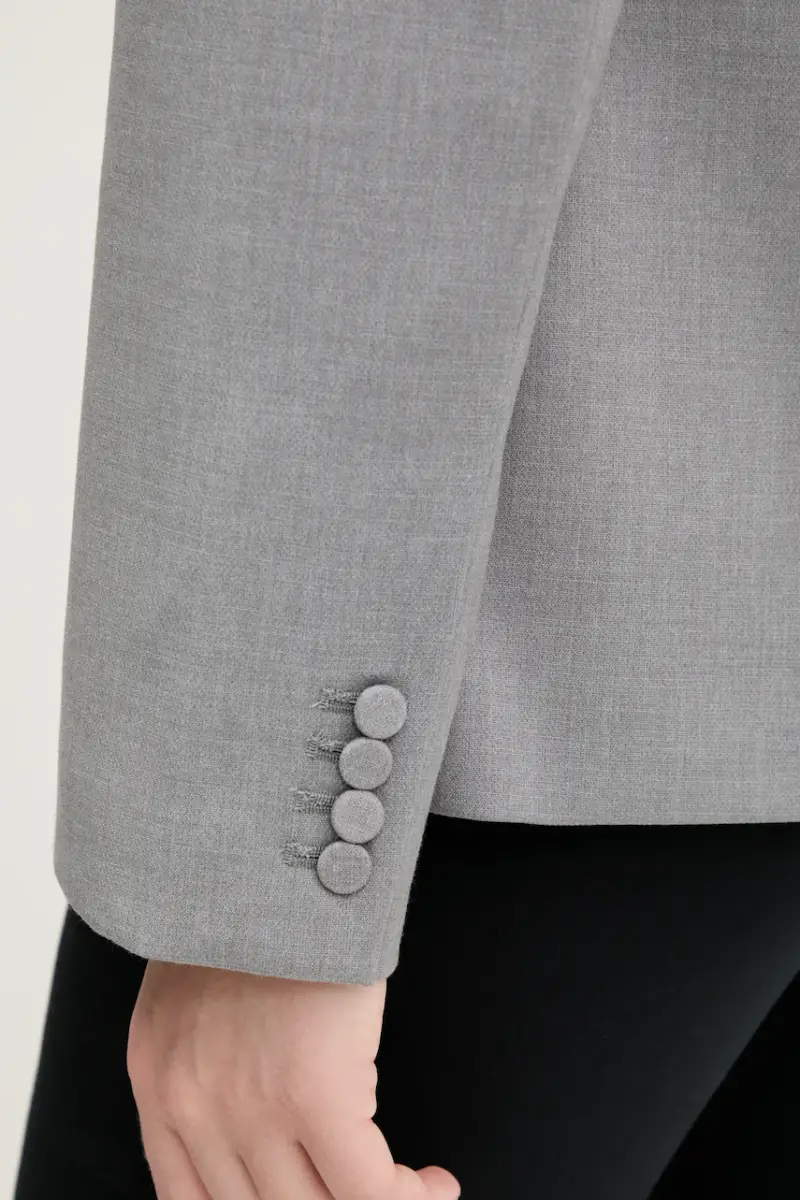 giacca colore grigio KI144-5060 miniatura 5