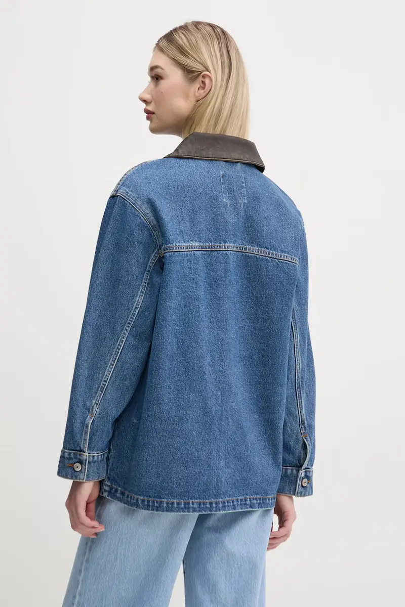 Abercrombie&Fitch Jeans Donna Blu 3580337 miniatura 3