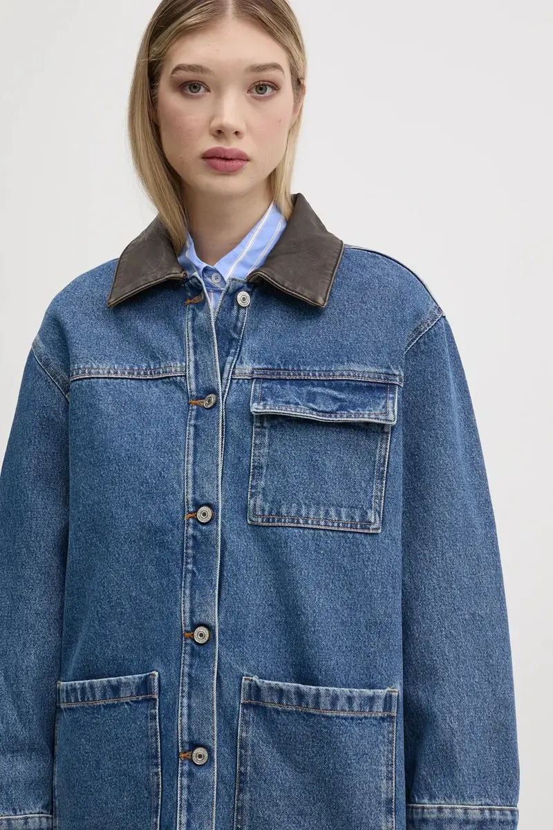 Abercrombie&Fitch Jeans Donna Blu 3580337 miniatura 4