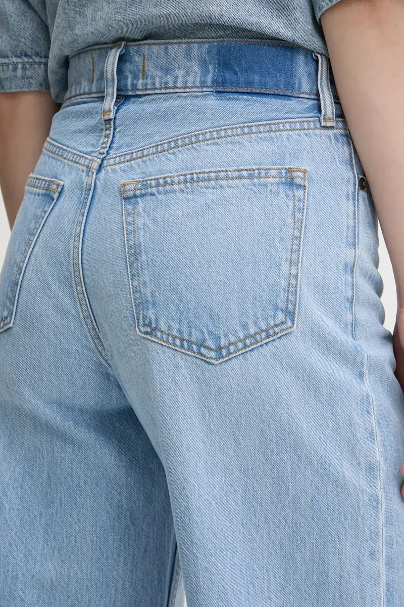 Abercrombie&Fitch Jeans Donna Blu 3312439 miniatura 4