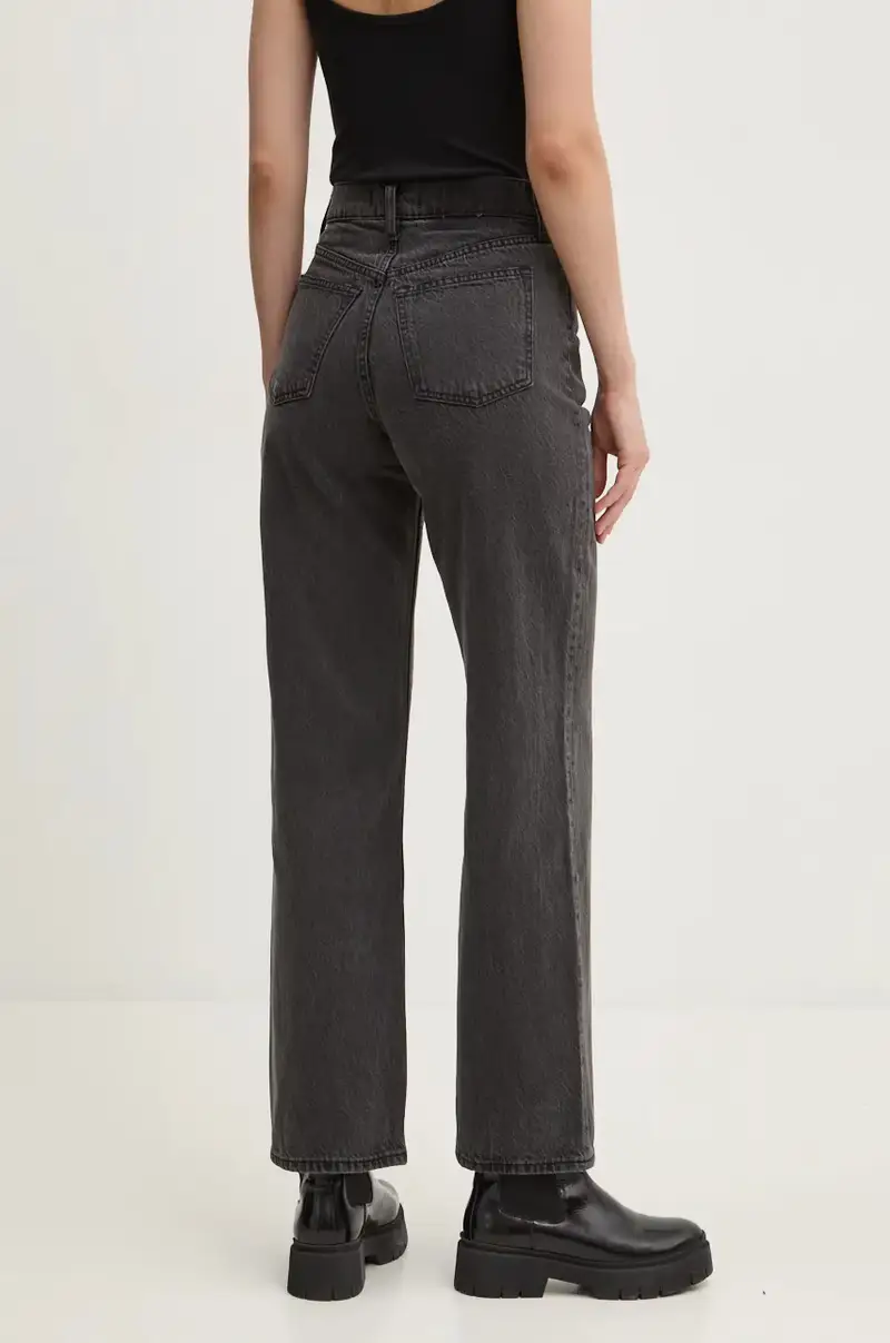 Abercrombie&Fitch Jeans Donna Nero 3753979 miniatura 3