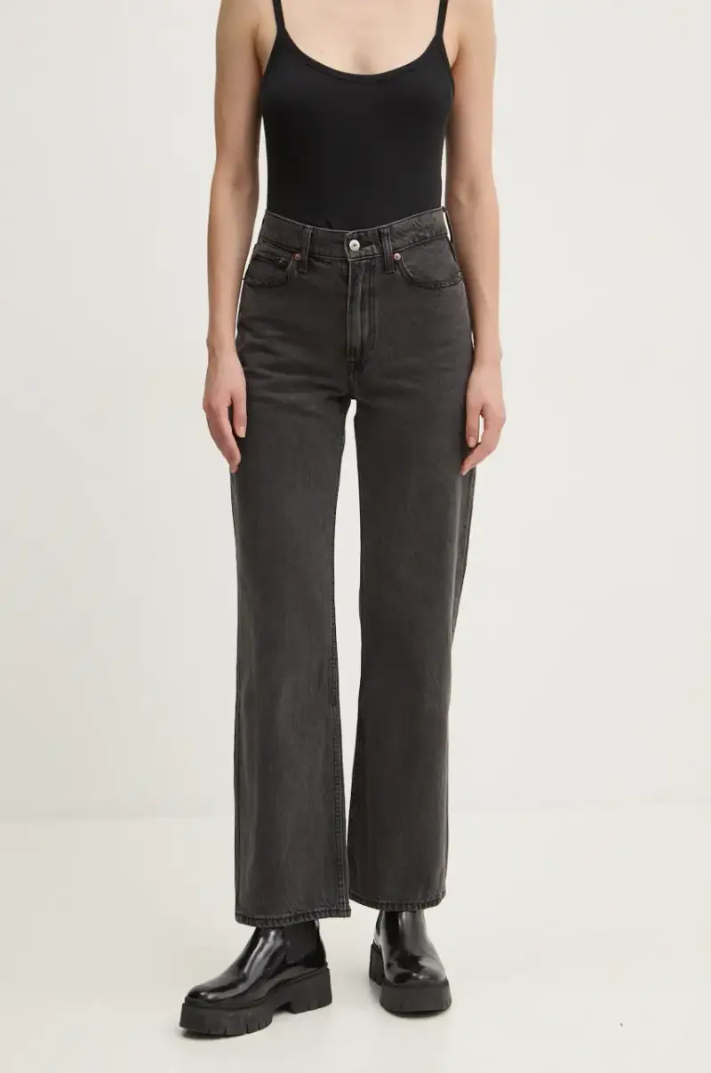 Abercrombie&Fitch Jeans Donna Nero 3753979