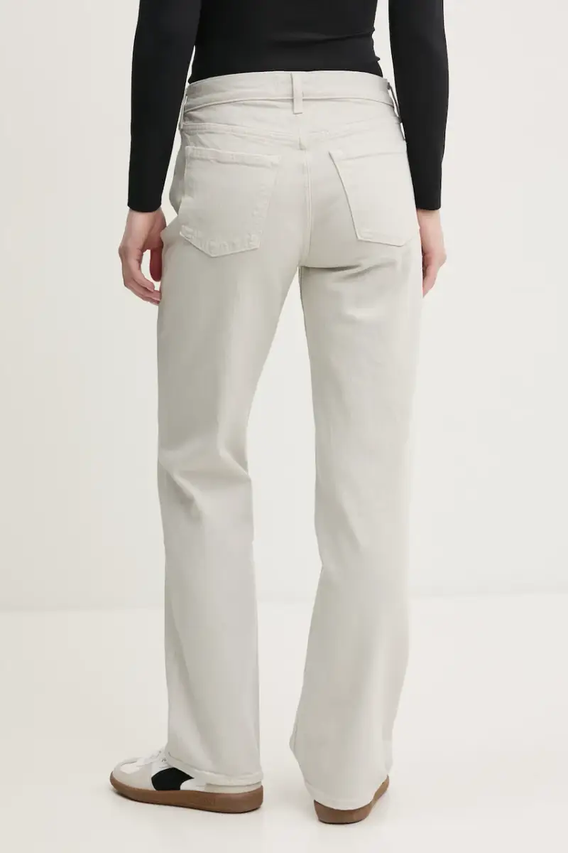 Abercrombie&Fitch Jeans Donna Grigio 3324855 miniatura 3