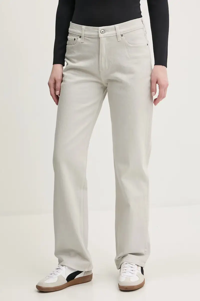 Abercrombie&Fitch Jeans Donna Grigio 3324855