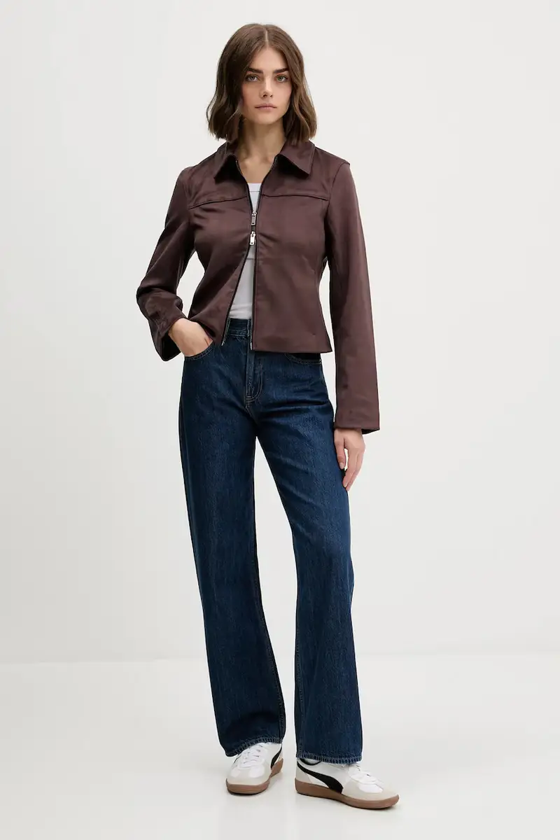 Abercrombie&Fitch Jeans Donna Blu 3594550 miniatura 2