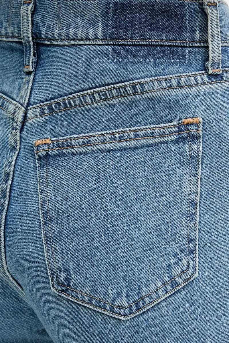 Abercrombie&Fitch Jeans Donna Blu 3582350 miniatura 4