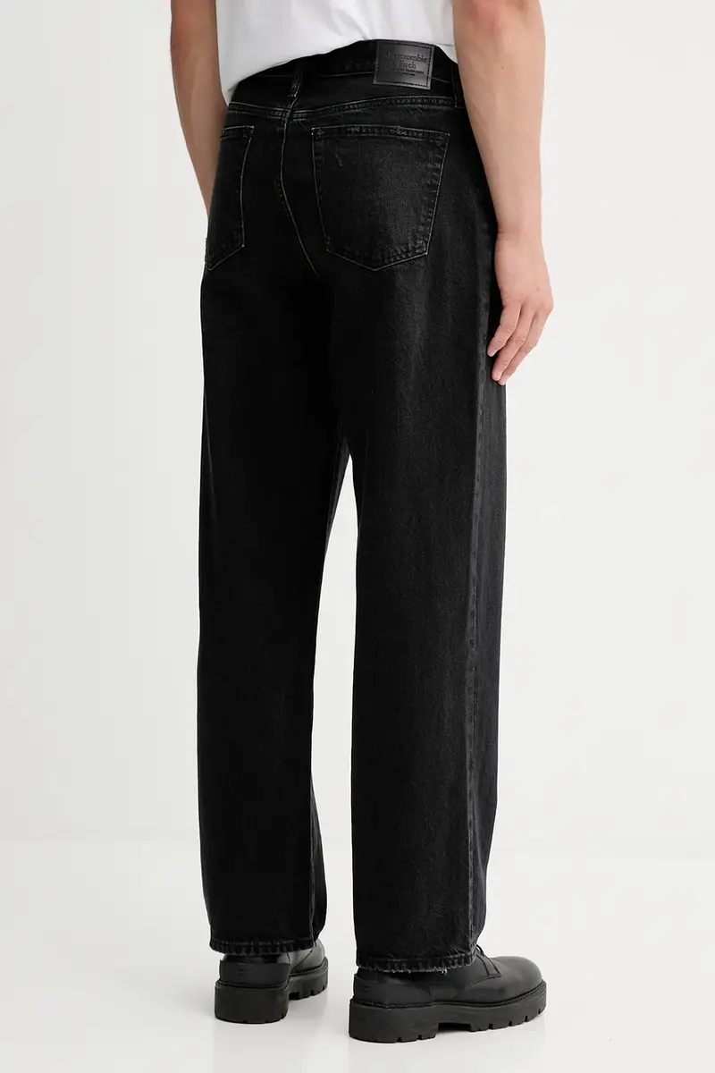 Abercrombie&Fitch Jeans Uomo Nero 3645563 miniatura 3