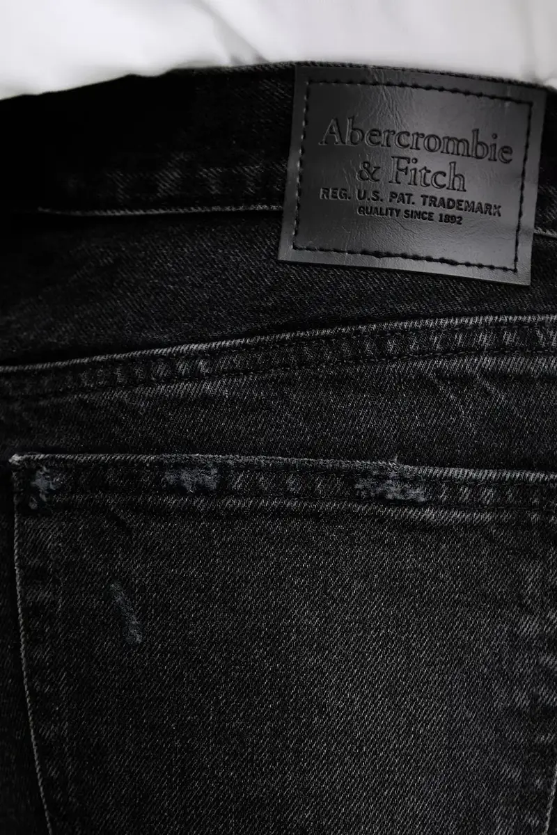 Abercrombie&Fitch Jeans Uomo Nero 3645563 miniatura 4