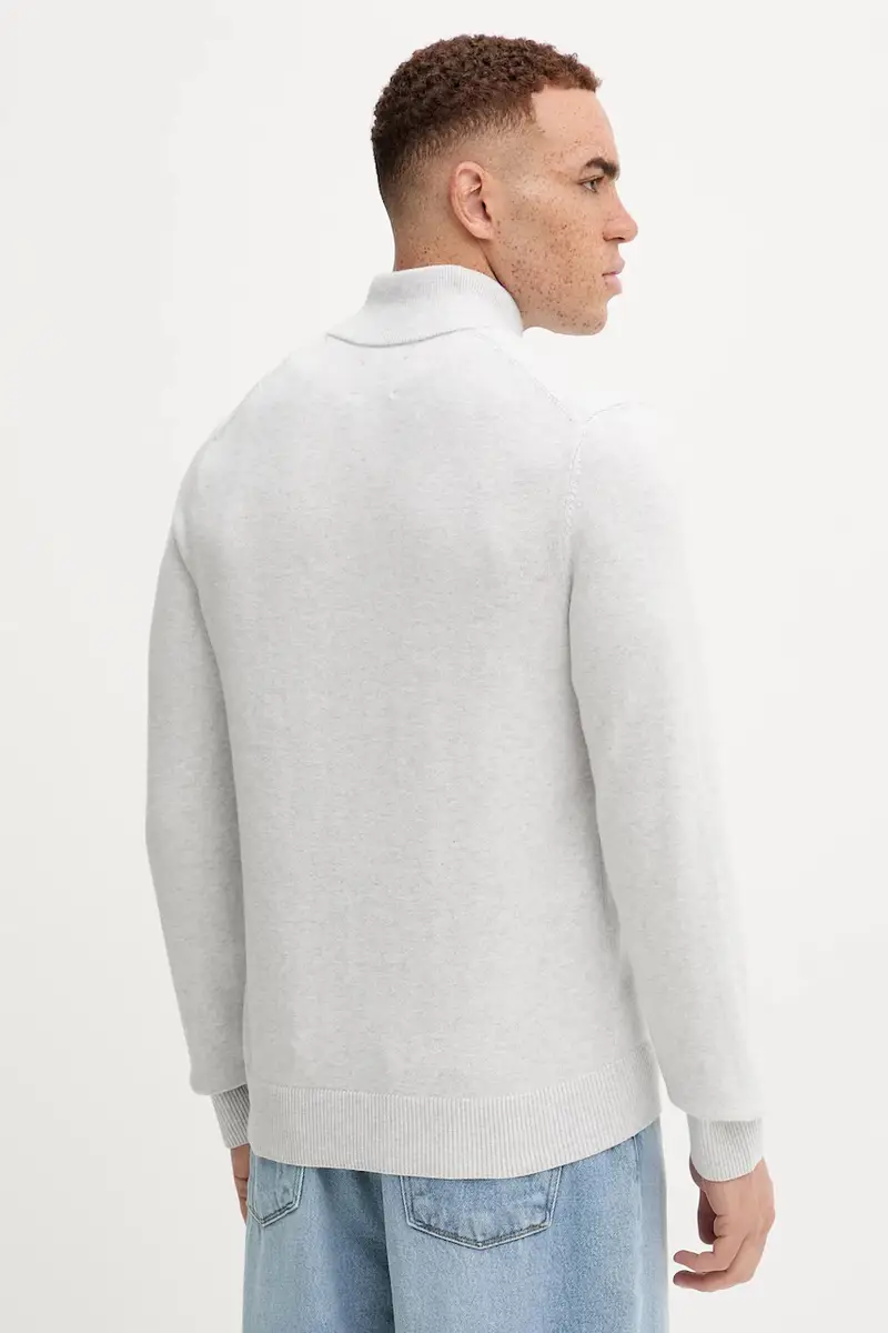 maglione con lana colore grigio KI120-5139-110 miniatura 3