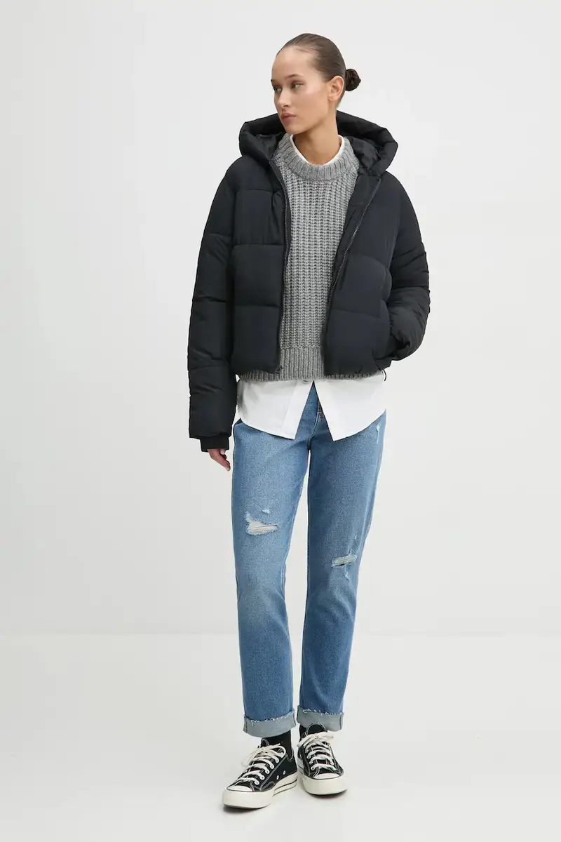 maglione in lana Grigio miniatura 2