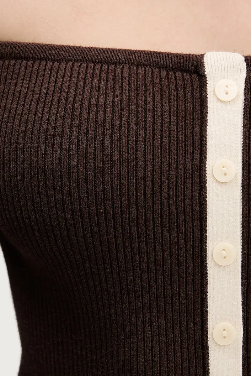 maglione Marrone miniatura 5