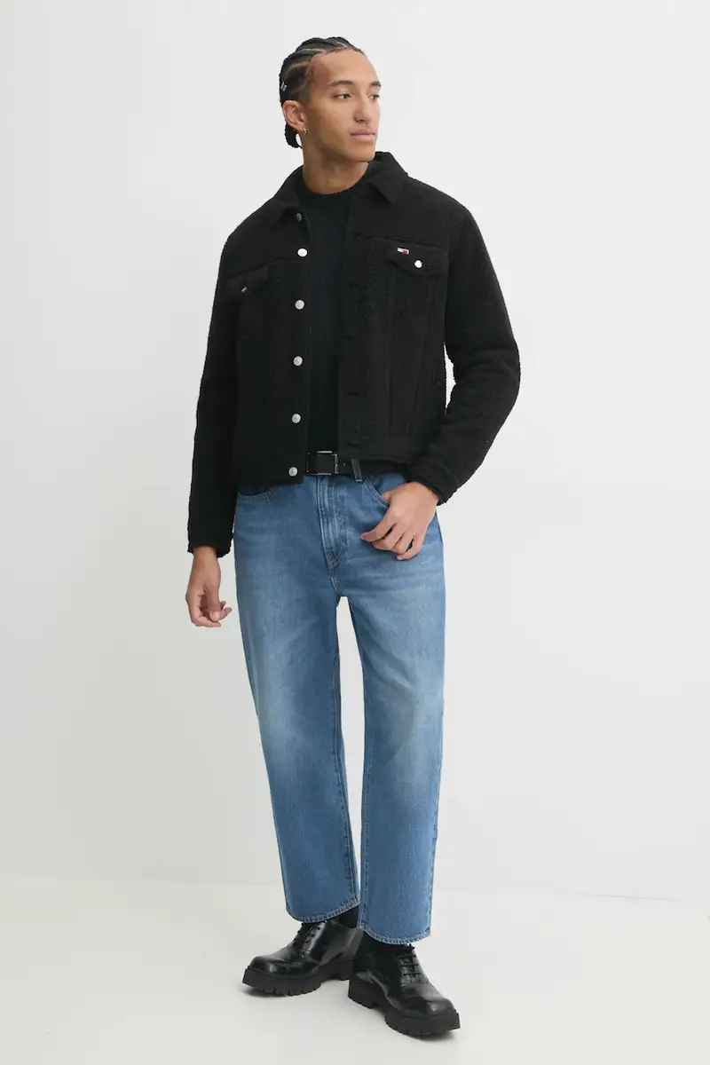 maglione uomo colore nero KI120-4191 miniatura 2