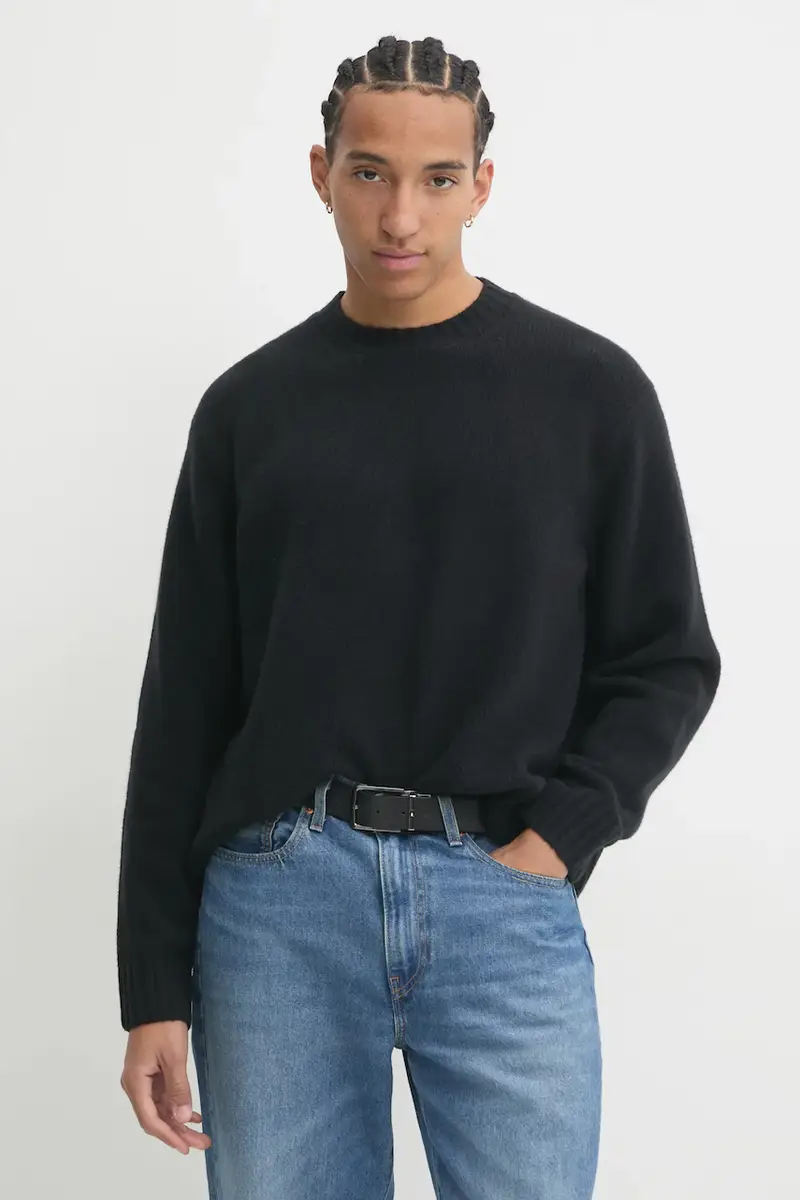 maglione uomo colore nero KI120-4191