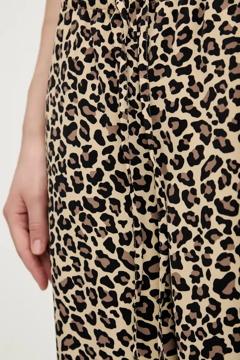 pantaloni donna colore beige KI156-4873 miniatura 4