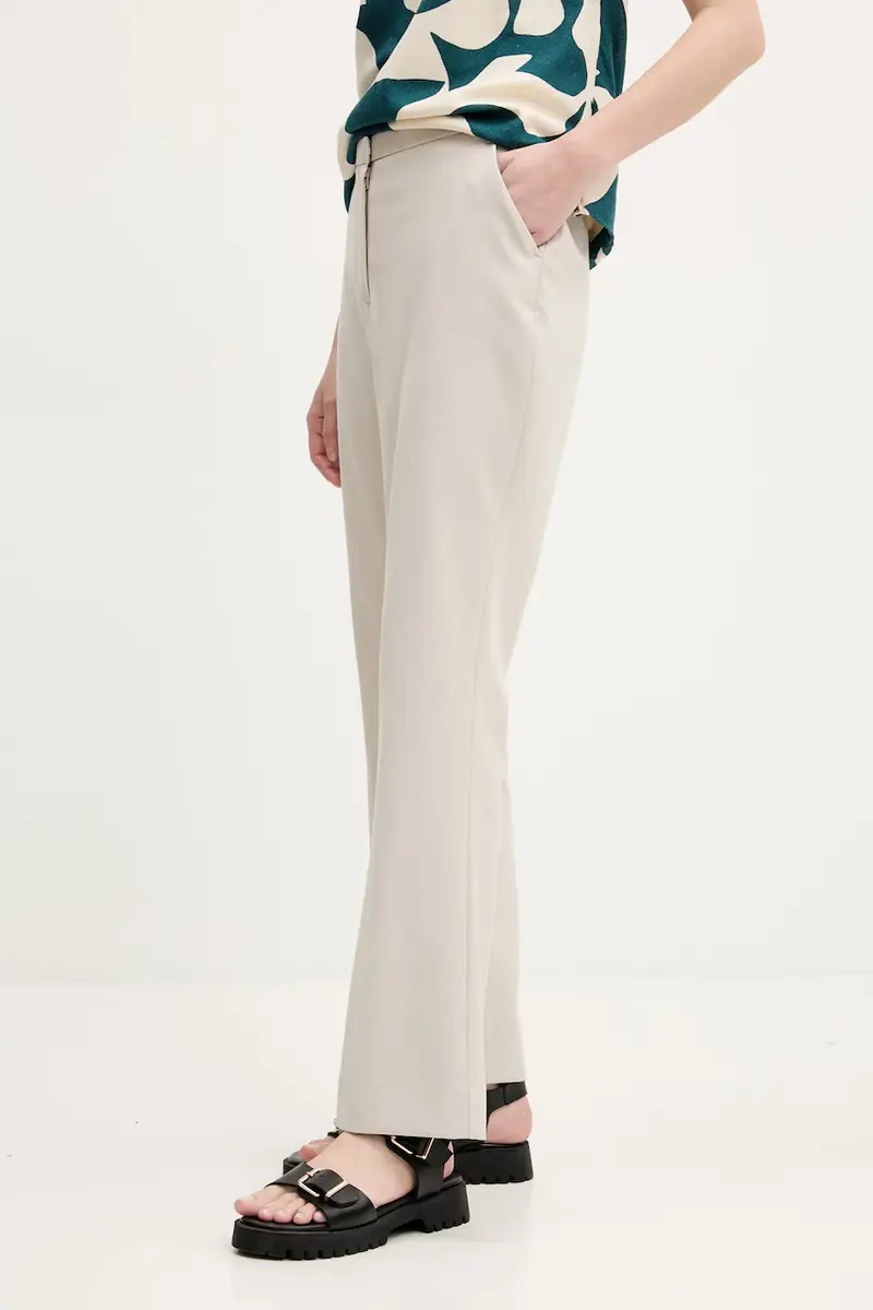 pantaloni donna colore beige KI156-5078