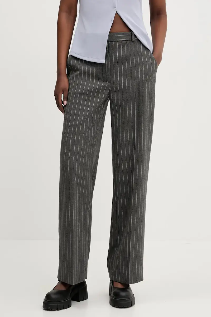 pantaloni donna colore grigio KI156-5380