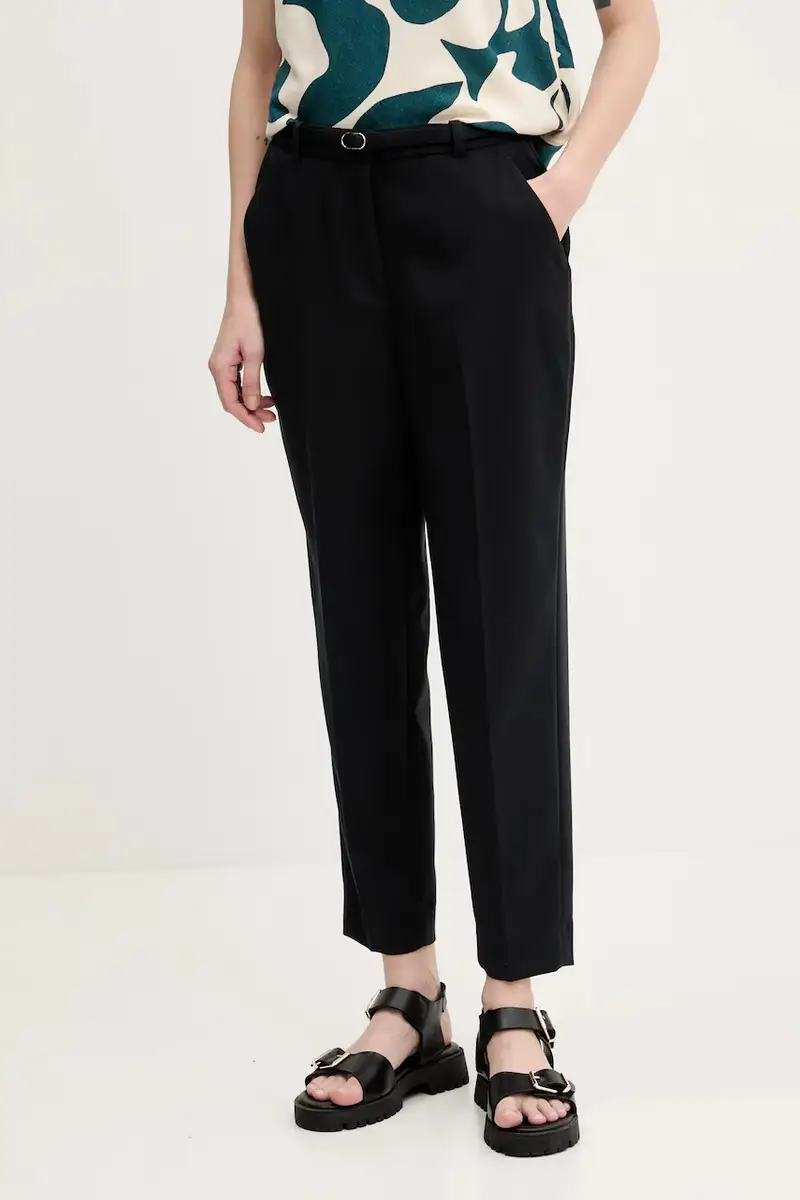 pantaloni donna colore nero KI156-5069