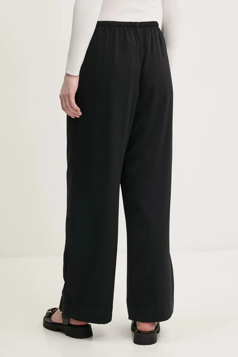pantaloni donna colore nero KI156-5147 miniatura 3