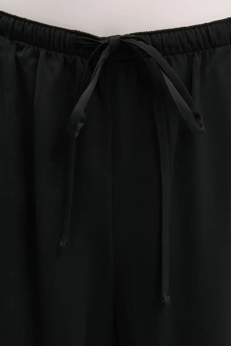 pantaloni donna colore nero KI156-5147 miniatura 4