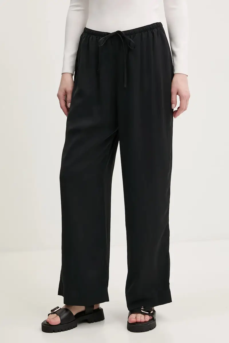 pantaloni donna colore nero KI156-5147