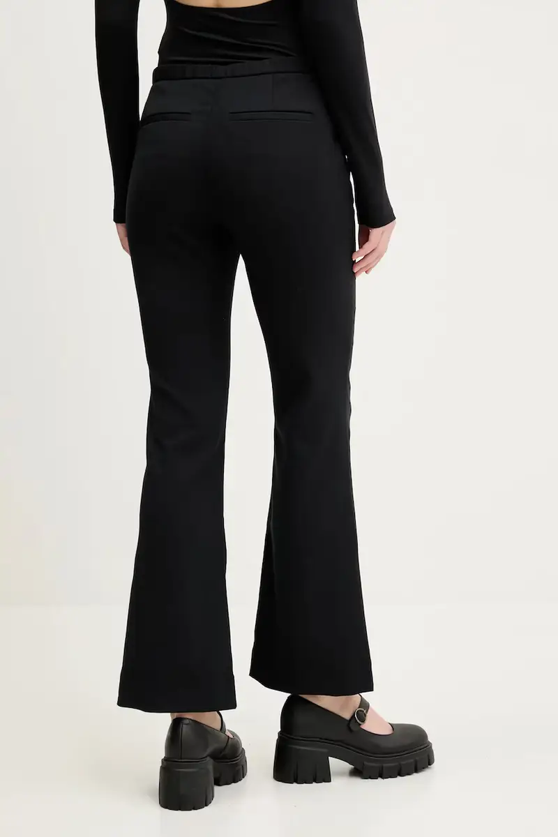 pantaloni donna colore nero KI156-5434 miniatura 3