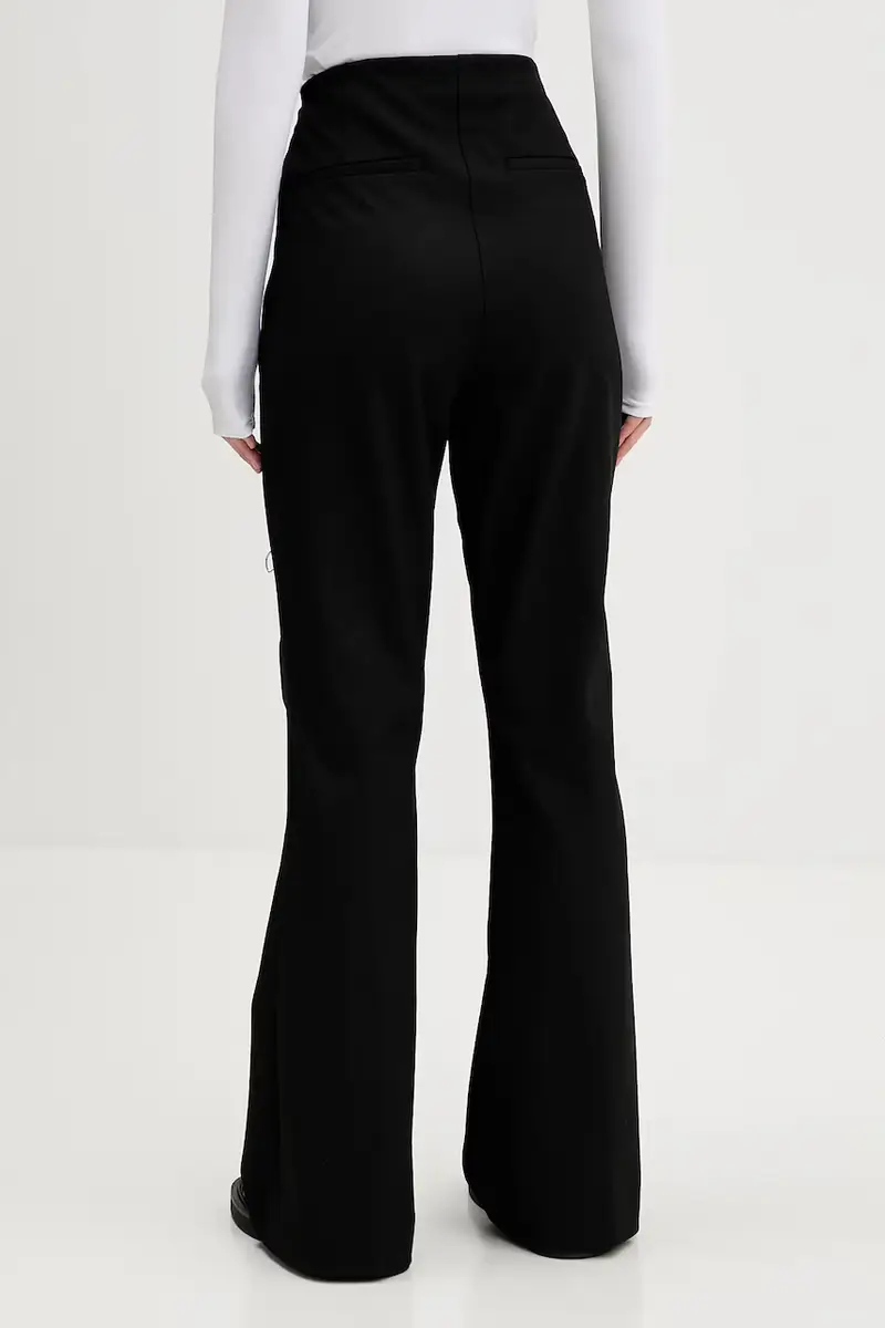 pantaloni donna colore nero KI156-5443-900 miniatura 3