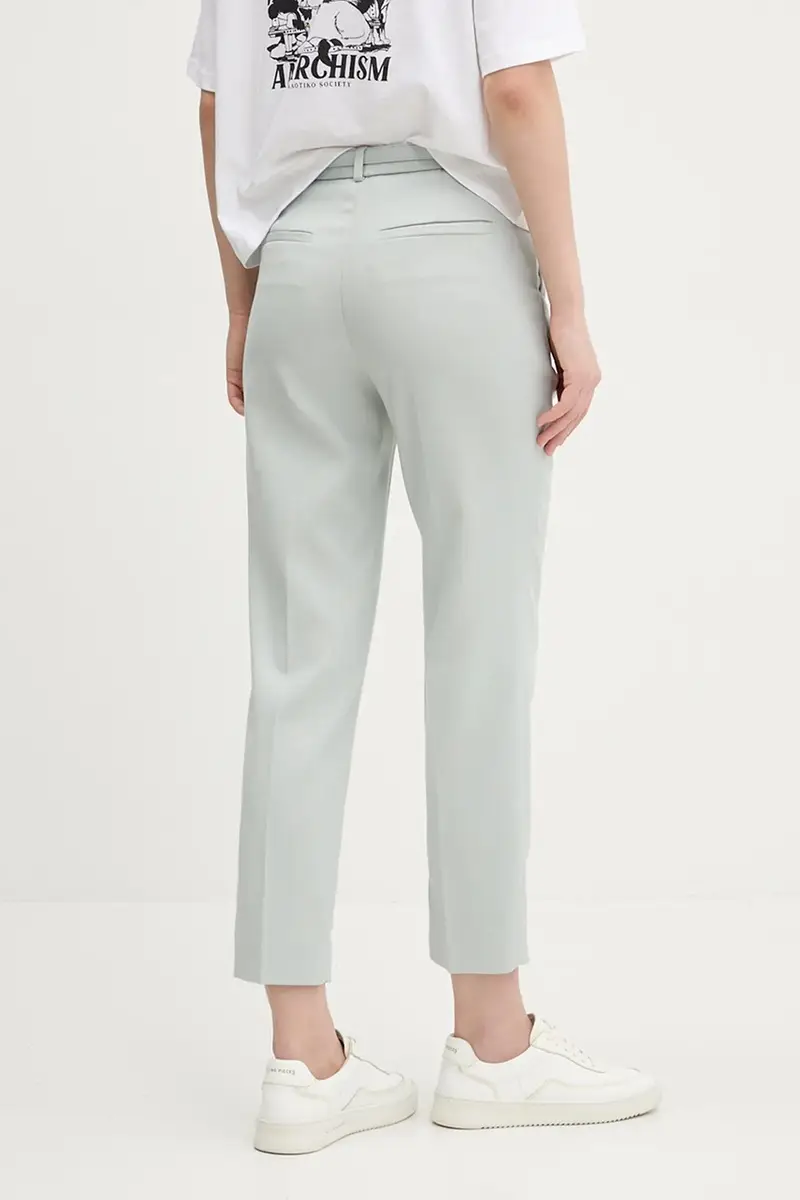 pantaloni donna colore verde KI156-5067 miniatura 3