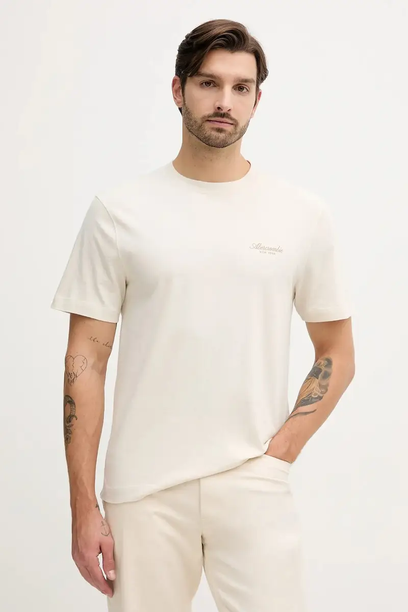 Abercrombie&Fitch T-shirt Uomo Verde 3849146 miniatura 3