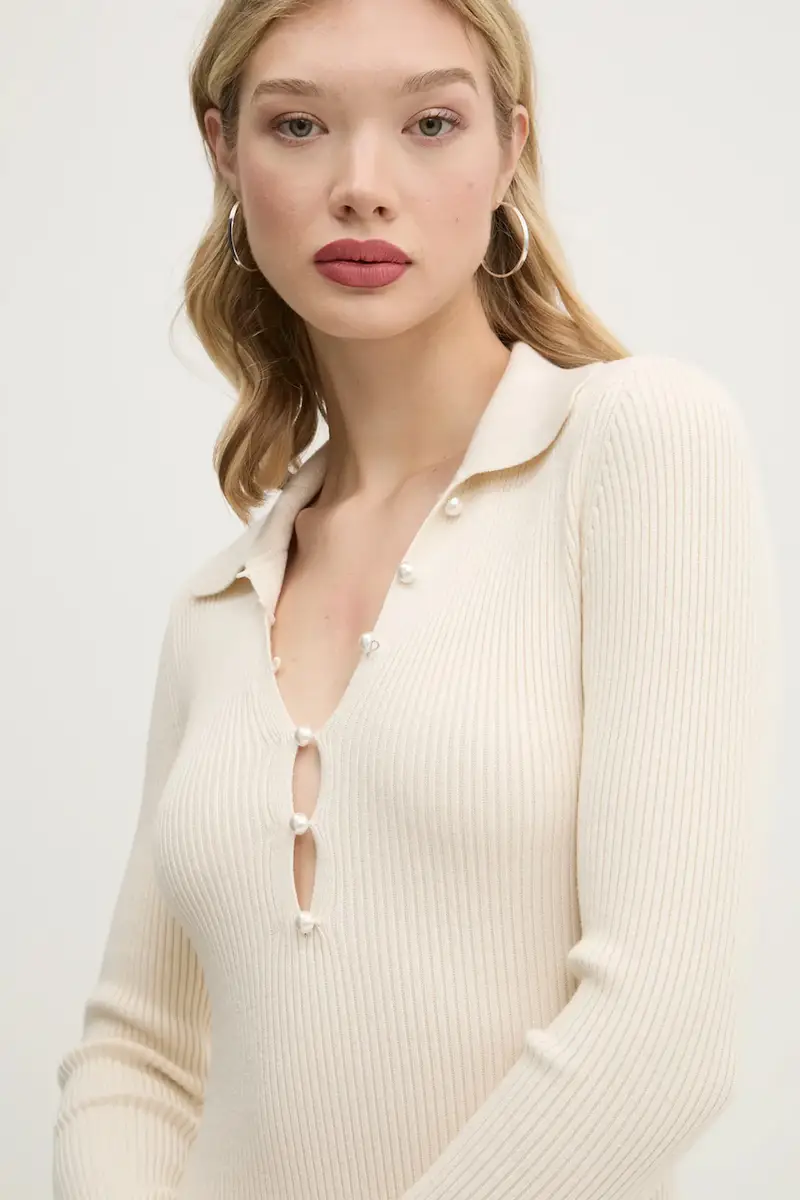 vestito Beige miniatura 4