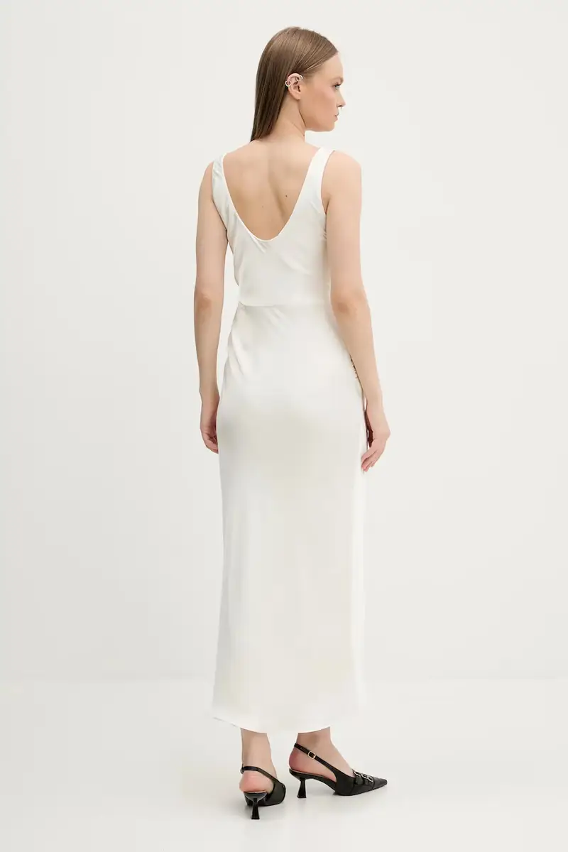 vestito colore beige KI159-5895 miniatura 2