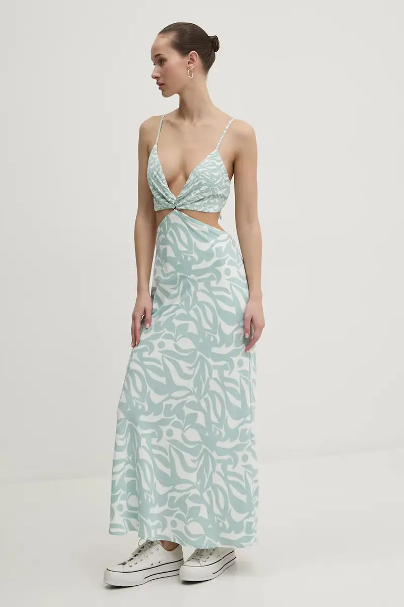 vestito colore bianco KI159-5551 miniatura 3