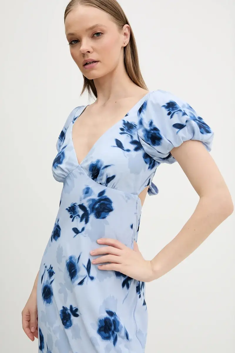 vestito colore blu KI159-5580 miniatura 4