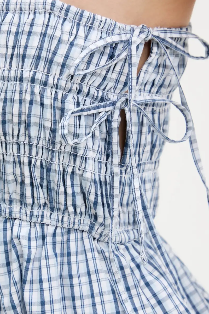 vestito colore blu KI159-5820 miniatura 5