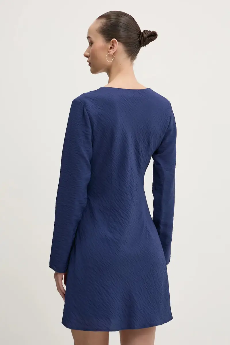 vestito colore blu navy KI159-5690 miniatura 3