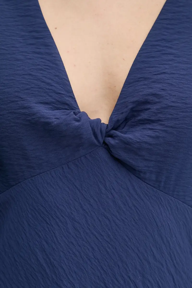 vestito colore blu navy KI159-5690 miniatura 5