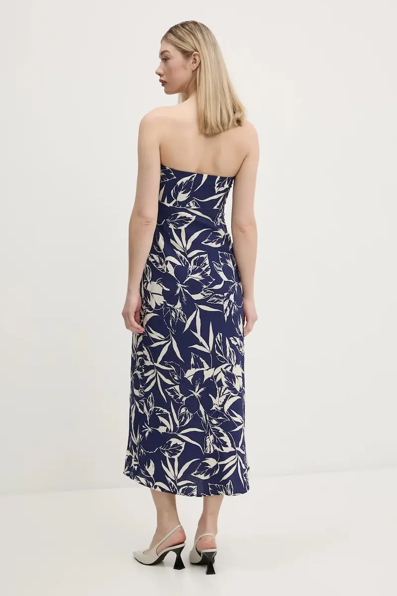 vestito colore blu navy KI159-5691 miniatura 3