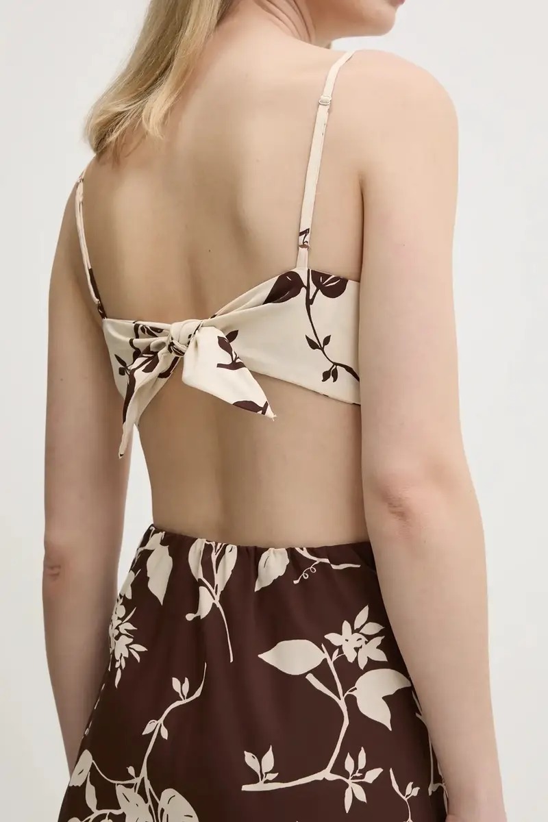 vestito colore marrone KI159-5551 miniatura 5