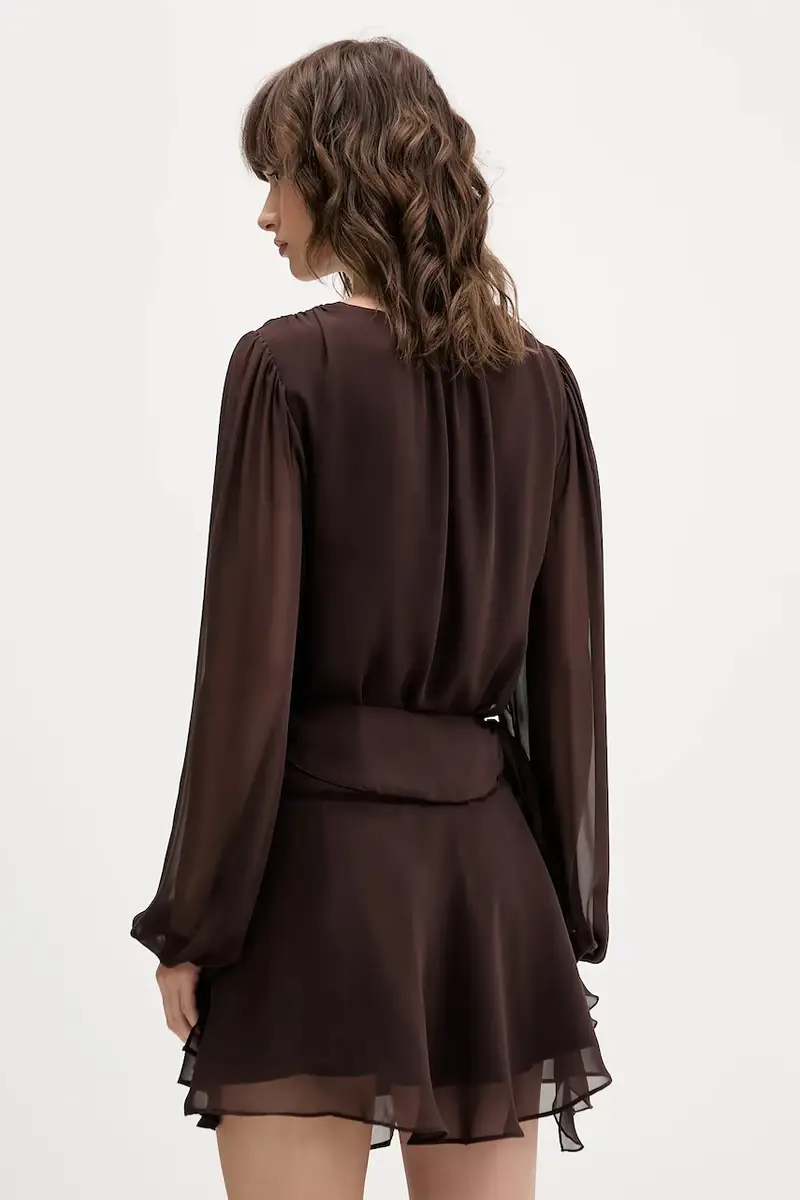 vestito colore marrone KI159-6295-450 miniatura 3