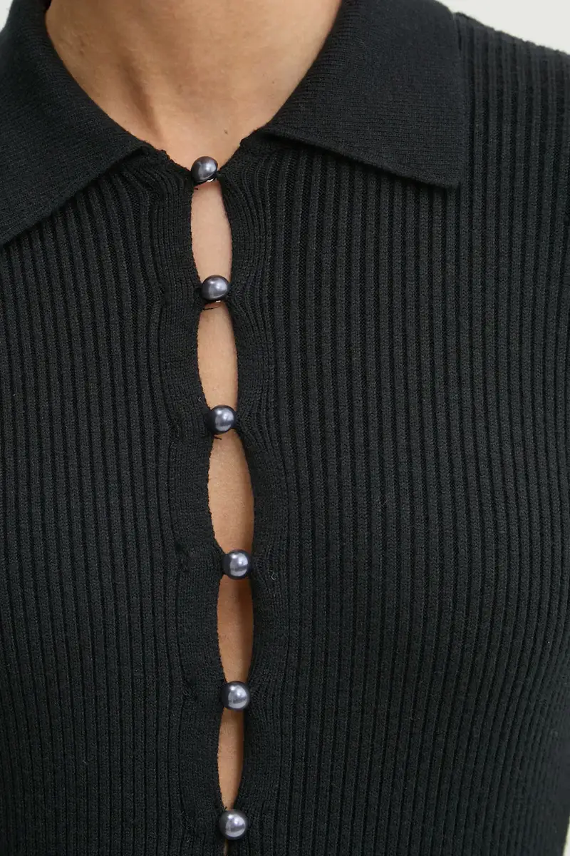 vestito colore nero KI159-4763 miniatura 5