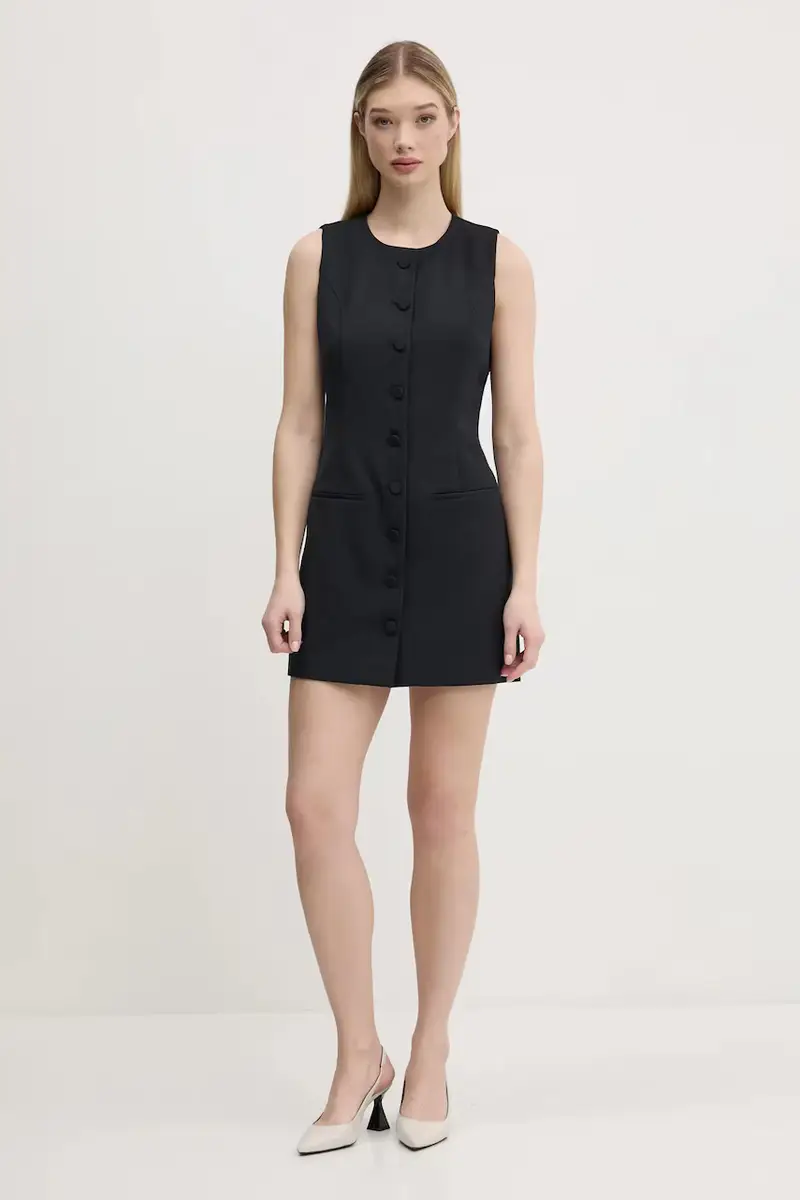 vestito colore nero KI159-5575 miniatura 2