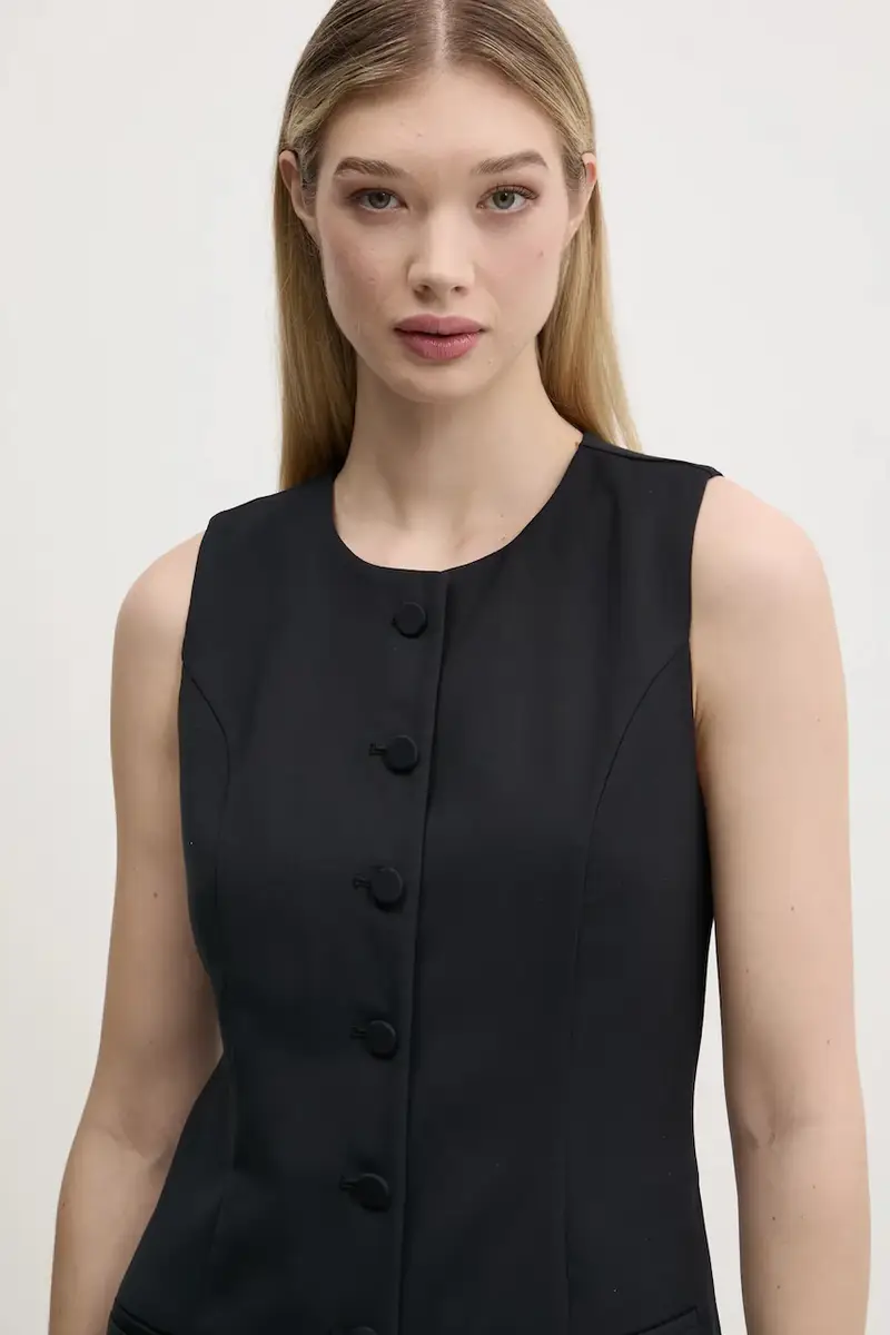 vestito colore nero KI159-5575 miniatura 4