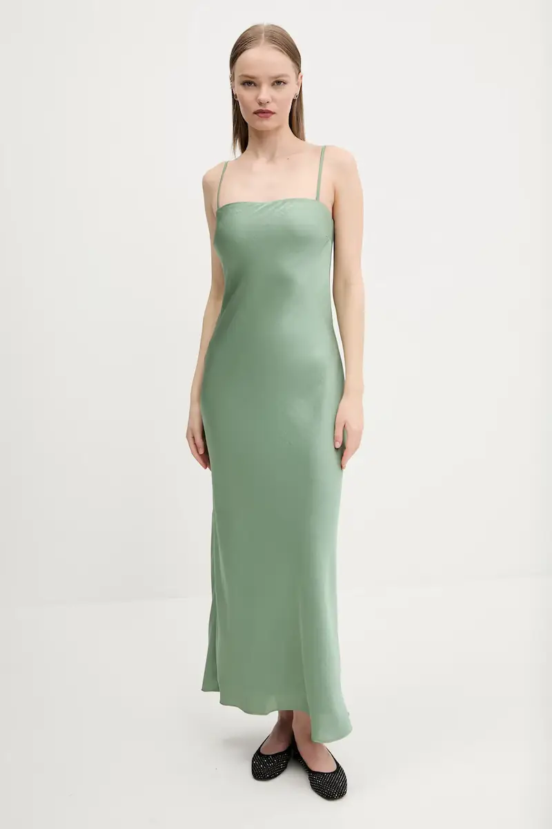 vestito colore verde KI159-5446 miniatura 4