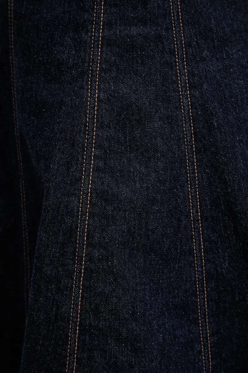 vestito di jeans colore blu KI159-6084-276 miniatura 5