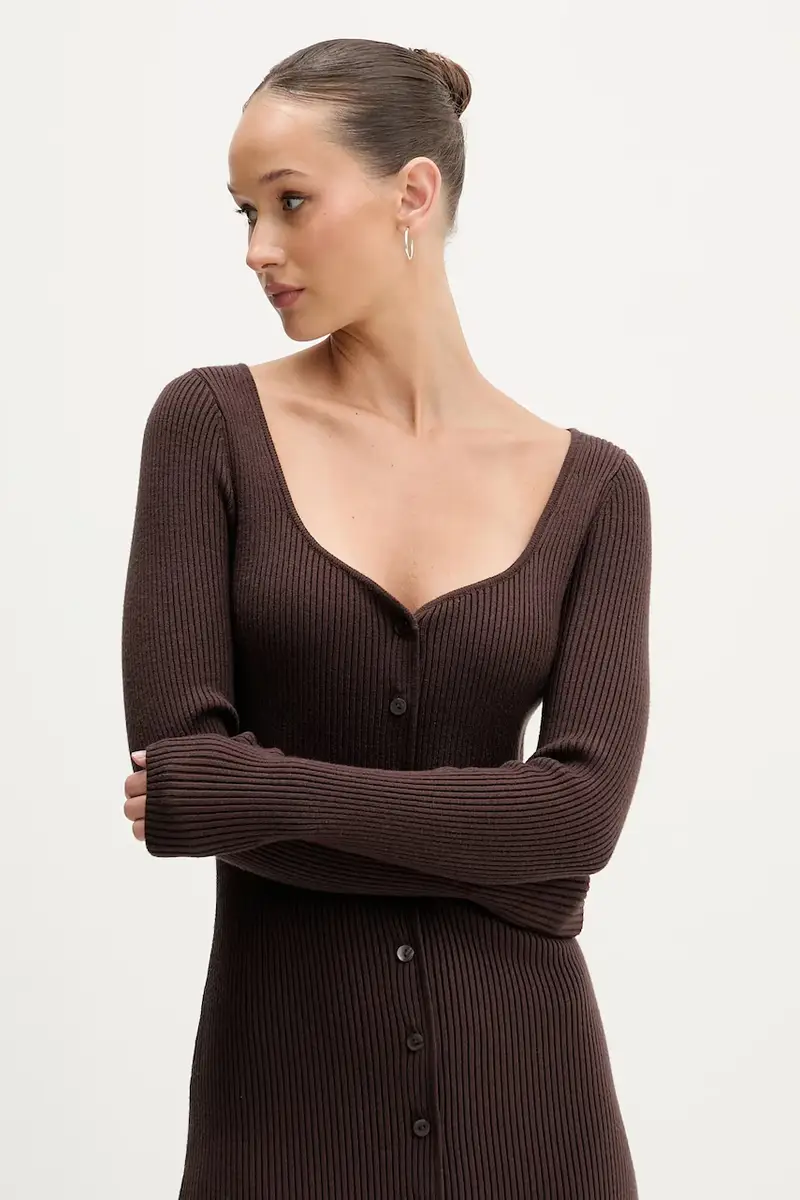 vestito Marrone miniatura 4